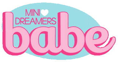 Babe Sticker by Mini Dreamers