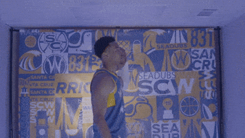 Basketball Nod GIF by Santa Cruz Warriors