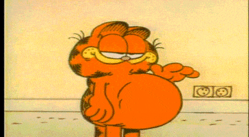 Garfield Rip Nermal GIF