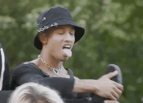 Licking Foot In Mouth GIF by Slag Wars - Find & Share on GIPHY