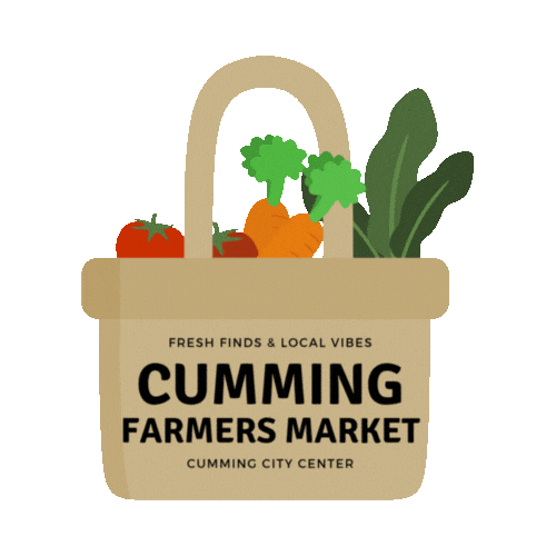 Farmers Market Sticker by Cumming City Center