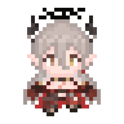 Pixel 8Bit Sticker