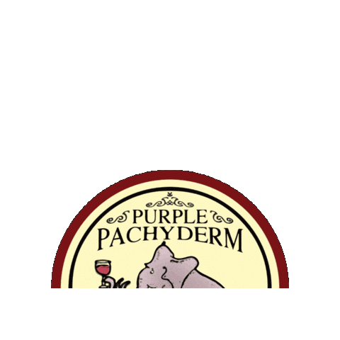 PurplePachydermWines Sticker