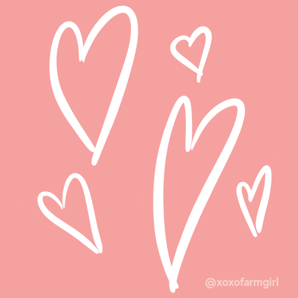 Love It Hearts GIF by xoxofarmgirl