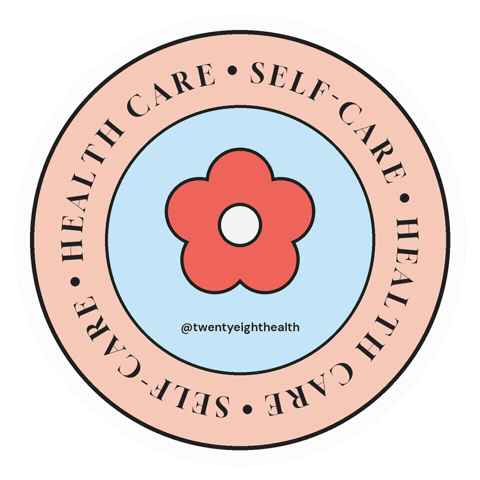 Twentyeight Health Sticker