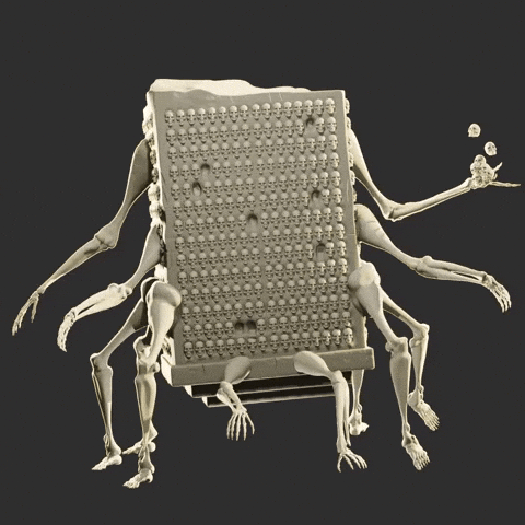 Dark Skull GIF