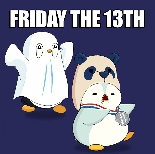 Friday The 13Th Penguin GIF by Pudgy Penguins