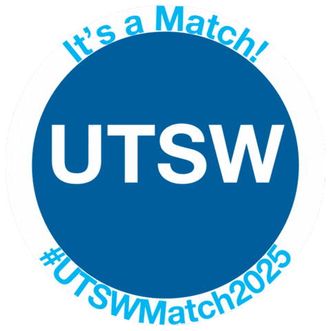 Matchday Sticker by UT Southwestern Digital Communications