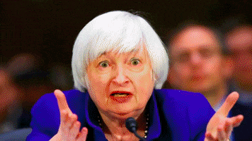 Janet Yellen GIF by Crypto Growth Hacker