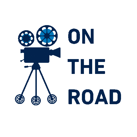 On The Road Camera Sticker by Werbeagentur Dreamland