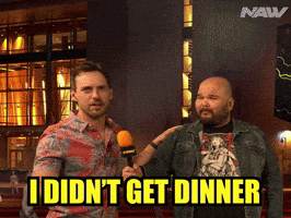 Hungry Delivery GIF by Nearly Average Wrestling