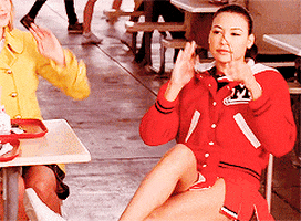 Santana Lopez Glee GIF