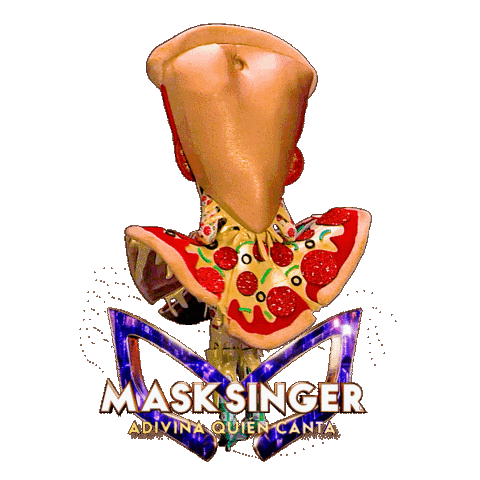 Antena 3 Pizza Sticker by Mask Singer A3