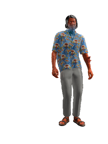 3D Twerk Sticker by Beggars France