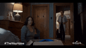 Memories Going Through Boxes GIF by Hallmark Channel