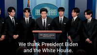 We thank President Biden and the White House.