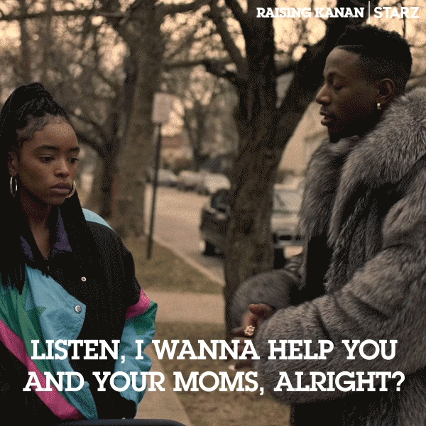 Joey Badass Starz GIF by Raising Kanan Find & Share on GIPHY