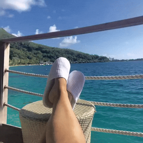 Bora Bora Relax GIF by NZ Collab