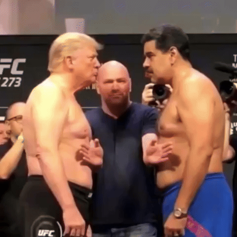 Trump Maduro GIF