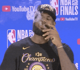 Giphy - Celebrate Lebron James GIF by ESPN