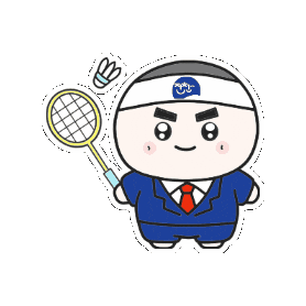 Badminton Sticker
