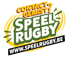 Contactgemist Sticker by Rugby Vlaanderen