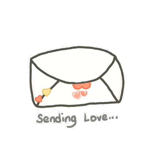 Love Letter Rose Sticker