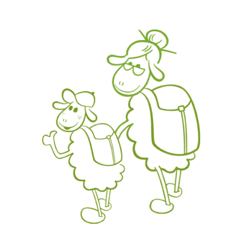 Happy Sticker by wandaverlag
