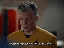 Star Trek Captain Pike GIF