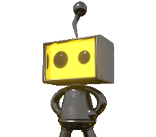 BlindRobot Sticker