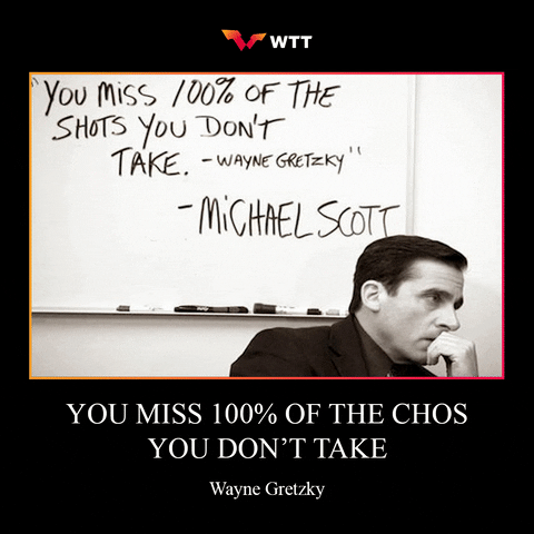 Michael Scott GIF by ITTFWorld