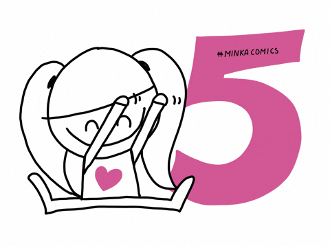 happy 5 birthday gif