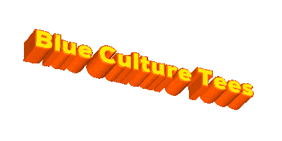 Blue Culture Tees Sticker