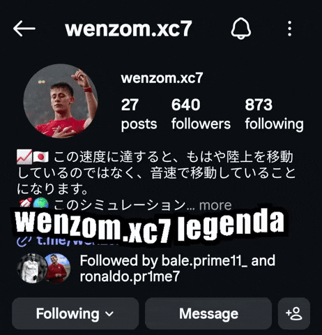 Wenzomxc7 Legenda GIF