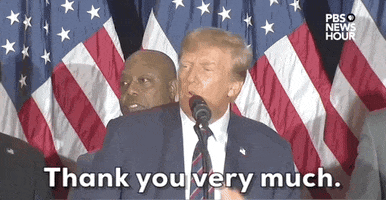 Donald Trump GIF by PBS NewsHour