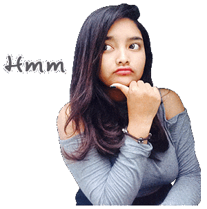 Confused Bali Sticker by AridenaOSD