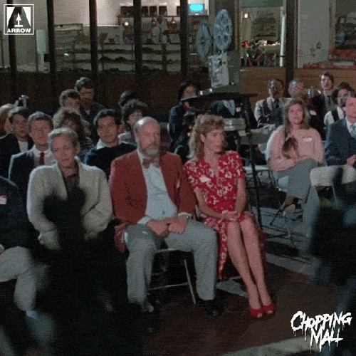 Over There Reaction GIF by Arrow Video