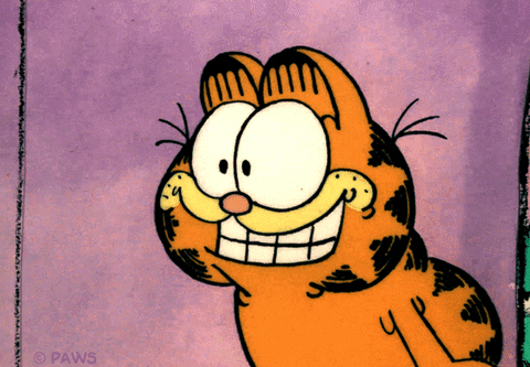Cat Smile Gif By Garfield Find Share On Giphy