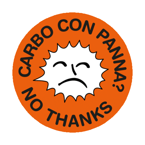 Pasta Panna Sticker by The Gin Way