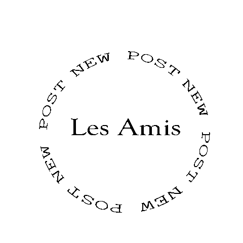 New Post Les Amis Sticker by Les Amis