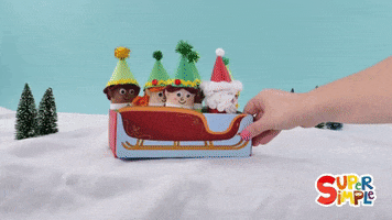 Santa Clause Christmas GIF by Super Simple