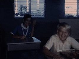 Back To School GIF by Texas Archive of the Moving Image