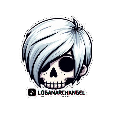 Punk Rock Halloween Sticker