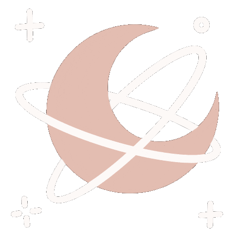 Cresent Moon Sticker