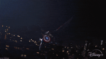 Arriving Captain America GIF by Disney+