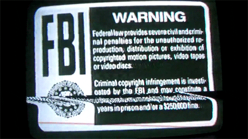green fbi warning screens
