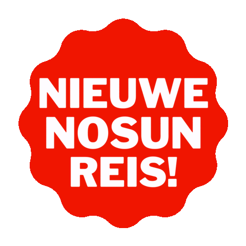 Brand Nieuw Sticker by noSun Groepsreizen