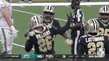 High Five New Orleans GIF by NFL