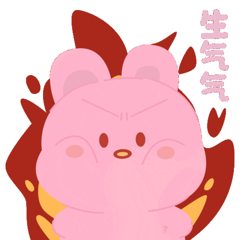 Angry Sticker by Fox Fairies Malaysia
