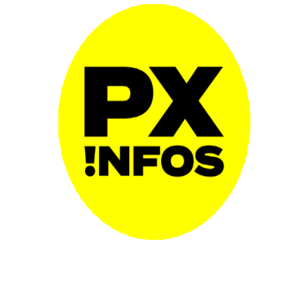 PX!NFOS Sticker